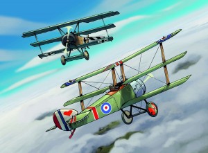 SOPWITH TRIPLAN with colour
